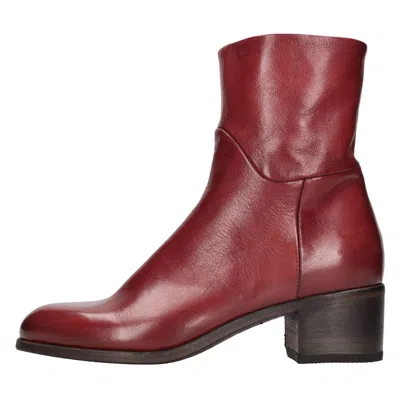Pantanetti Boots Red In Rosso Vivaci