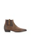 Pantanetti Pull-on Leather Boots In Brown