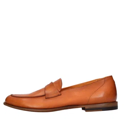 Pantanetti Flat Shoes In Arancione Vivaci
