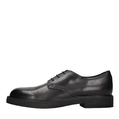 Pantanetti Flat Shoes Black In Nero Neri E Grigi