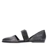 Pantanetti Woman Ballet Flats Black Size 7 Leather In Nero Neri E Grigi