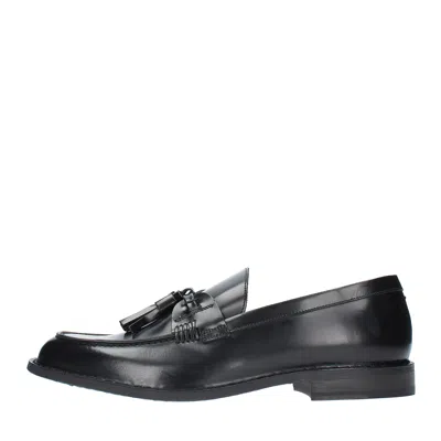 Pantanetti Flat Shoes Black In Nero Neri E Grigi