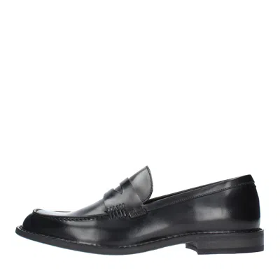 Pantanetti Flat Shoes Black In Nero Neri E Grigi
