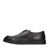 Pantanetti Flat Shoes Black In Nero Neri E Grigi