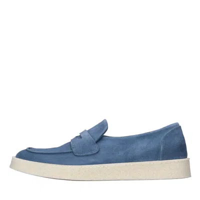 Pantanetti Flat Shoes In Blue