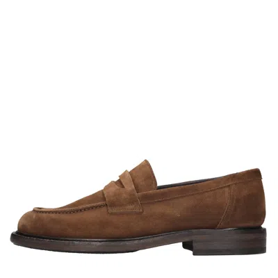 Pantanetti Flat Shoes Brown In Marrone Marroni
