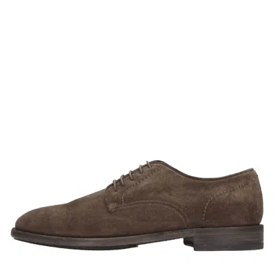 Pantanetti Flat Shoes Brown In Marrone Scuri