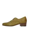 Pantanetti Flat Shoes Green In Verde Blu E Verdi