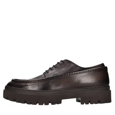 Pantanetti Flat Shoes In Marrone Marroni