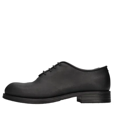 Pantanetti Flat Shoes In Nero Neri E Grigi