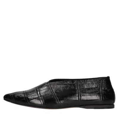 Pantanetti Flat Shoes In Black