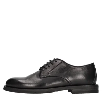 Pantanetti Flat Shoes In Nero Neri E Grigi