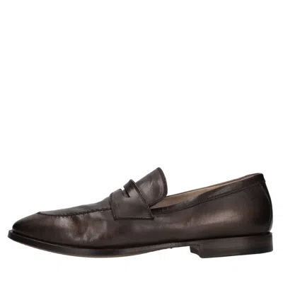 Pantanetti Flat Shoes In Testa Di Moro Scuri