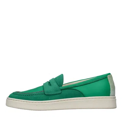 Pantanetti Flat Shoes In Green