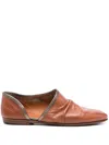 Pantanetti Leather Pumps In Brown