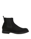 Pantanetti Man Ankle Boots Black Size 9 Leather