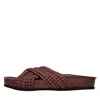 Pantanetti Sandals Brown In Marrone Scuri