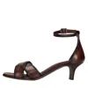 Pantanetti Sandals Brown In Marrone Scuri