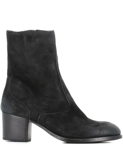 PANTANETTI SUEDE ANKLE BOOTS