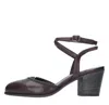 Pantanetti With Heel In Marrone Marroni