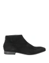 Pantanetti Woman Ankle Boots Black Size 7 Leather