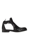 Pantanetti Woman Ankle Boots Black Size 7 Leather