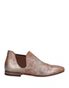 Pantanetti Ankle Boots In Bronze