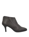 Pantanetti Woman Ankle Boots Charcoal Size 6 Leather
