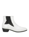 Pantanetti Woman Ankle Boots White Size 8 Leather