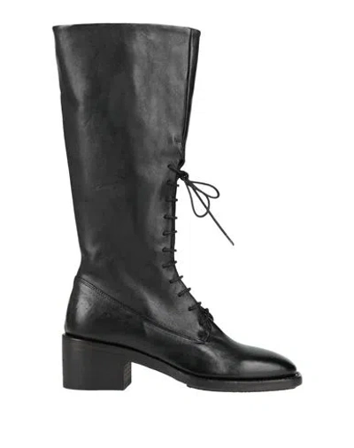 Pantanetti Woman Boot Black Size 6 Leather