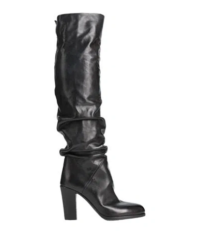 Pantanetti Woman Boot Black Size 7 Leather