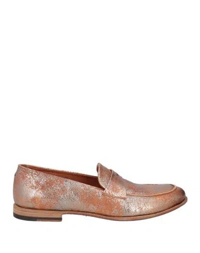 Pantanetti Woman Loafers Tan Size 8 Leather In Brown
