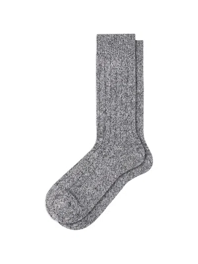 Pantherella Tabitha Ribbed Socks In Gray