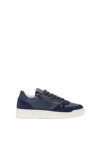 Pantofola D'oro Assist Leather Sneakers In Gray