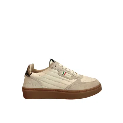 Pantofola D'oro Beige Suede Mens Men's Sneaker In Multi