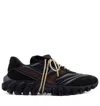Pantofola D'oro Black Retro Style Sneakerball In Black