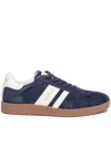 Pantofola D'oro Suede Stripe-detail Sneakers In Blue