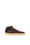 Pantofola D'oro Del Bello Mid Brown Men's Sneaker In Brown