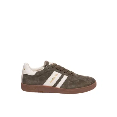 Pantofola D'oro Green Suede Men's Men's Sneaker In Multi
