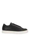 Pantofola D'oro Man Sneakers Black Size 9 Leather In Black