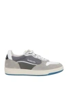 Pantofola D'oro Man Sneakers Grey Size 9 Leather In Grey