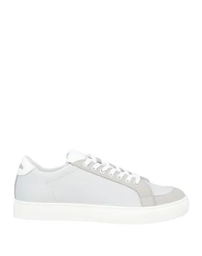 Pantofola D'oro Man Sneakers Light Grey Size 9 Leather
