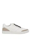 Pantofola D'oro Man Sneakers Taupe Size 9 Leather In Grey