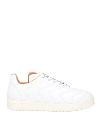 Pantofola D'oro Man Sneakers White Size 7 Calfskin