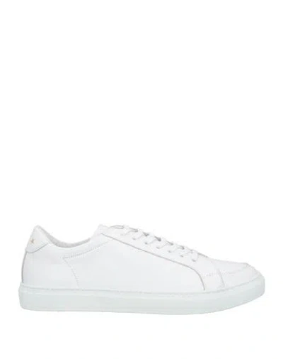 Pantofola D'oro Man Sneakers White Size 7.5 Leather