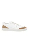 Pantofola D'oro Man Sneakers White Size 8 Leather