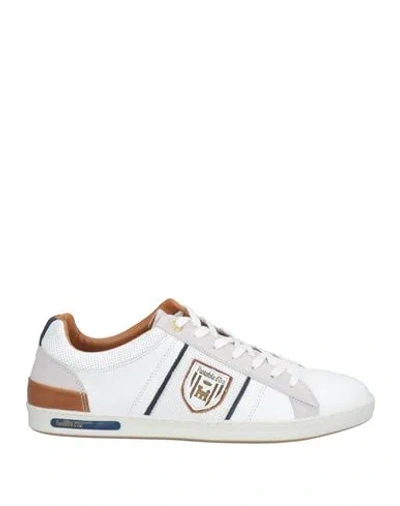 Pantofola D'oro Man Sneakers White Size 8 Leather