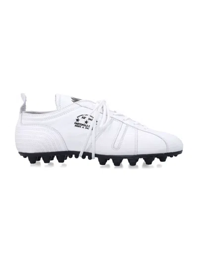 Pantofola D'oro Pantofola D Oro 540 Football Sole Shoes In White