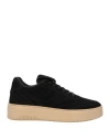 Pantofola D'oro Woman Sneakers Black Size 6 Leather