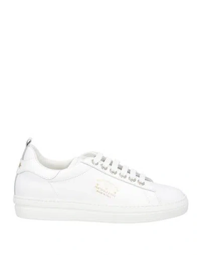 Pantofola D'oro Woman Sneakers White Size 10 Calfskin